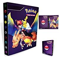 TUXUNQING Tarjetero Pokémon- Álbum de Cartas Coleccionables Pokémon- Álbum de Entrenador de Cartas Pokémon GX EX. El…